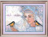 Зимняя царица нв-606, МП Студия (набор для вышивания) vkn