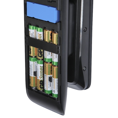 Электронный дверной замок Solity GP-4000BK DARK SILVER с отпечатком пальца