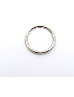 Кольцо вшивное никель 2,5 см