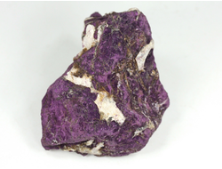 Пурпурит с белыми прожилками, коллекционный образец, Намибия (52*36*35 мм, 60 г) №37558