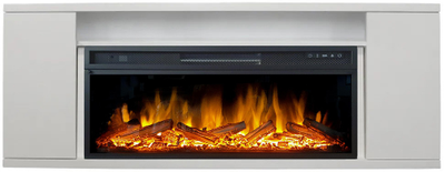 Линейный электрокамин Прованс WT с очагом Vision 42 LOG LED