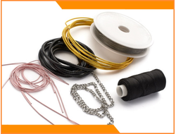 Леска, мононить, проволока для бисера