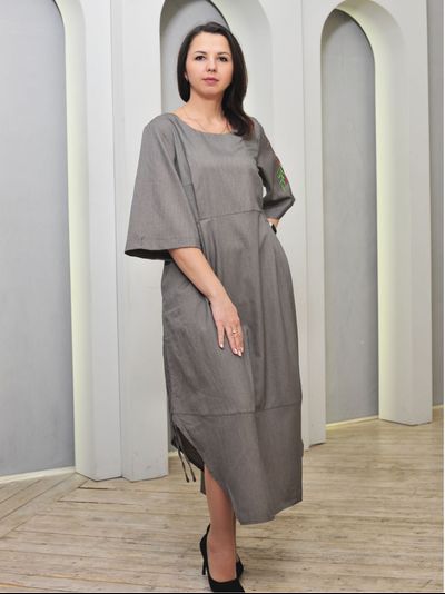 Платье: 552-0424 беж