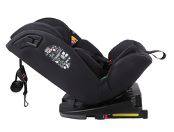 Автокресло 0-36 кг Kidzi Spin 360 i-SIZE, черное