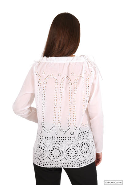 Блузка белая Айда-PX (р.38 / 46 RU)
