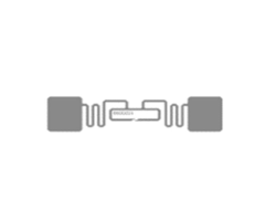 RFID метка UHF VID H62 Short, H4, wet white, 74x21 мм.