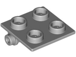 Hinge Brick 2 x 2 Top Plate, Light Bluish Gray (6134 / 4211881)
