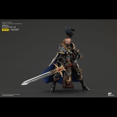 Дженеция Крол, рыцарь-командор Сестер Безмолвия (Warhammer Horus Heresy) - КОЛЛЕКЦИОННАЯ ФИГУРКА 1/18 Sisters of Silence Knight-Commander Jenetia Krole (JT00829) - JOYTOY