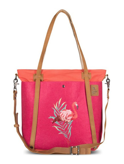 Шоппер Ginger Bird Папайя-Гранат в магазине сумок Bagcom