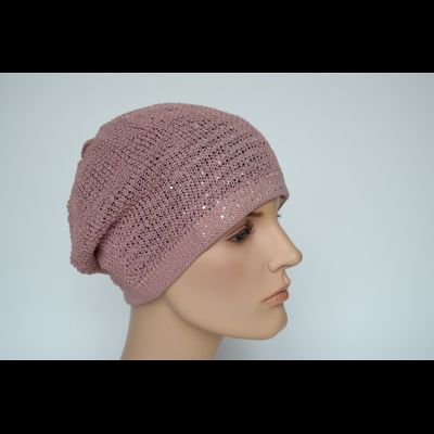 Берет розовый женский Vizio Италия 7079