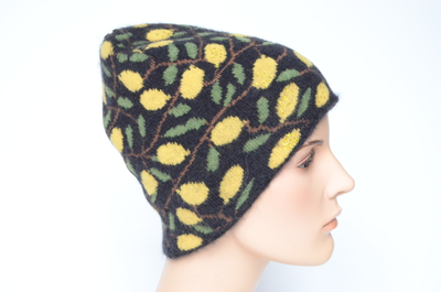 Итальянская шапка vizio 1032 лимоны