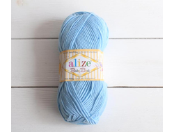 Пряжа Alize Baby Best голубой