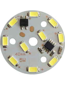 Светодиодный модуль 5ватт 220в ЖКХ40.400К35