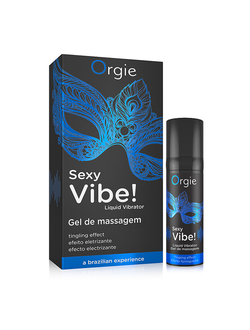 21197 Гель Orgie Sexy Vibe Liquid Vibrator с эффектом вибрации, 15 мл