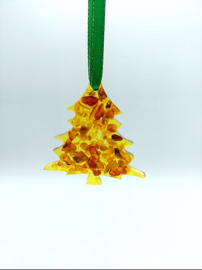 Новогодняя игрушка "Елочка" средняя