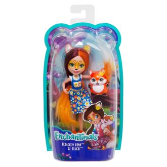 Enchantimals Кукла Фелисити Лис и Флик FXM71