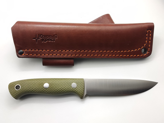 Нож Шершень L сталь К110 микарта хаки