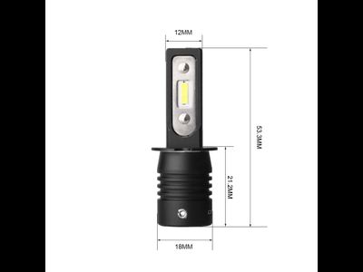 Светодиодные лампы H3 Optima LED QVANT, 5000K, 12-24v, (комплект, 2шт)