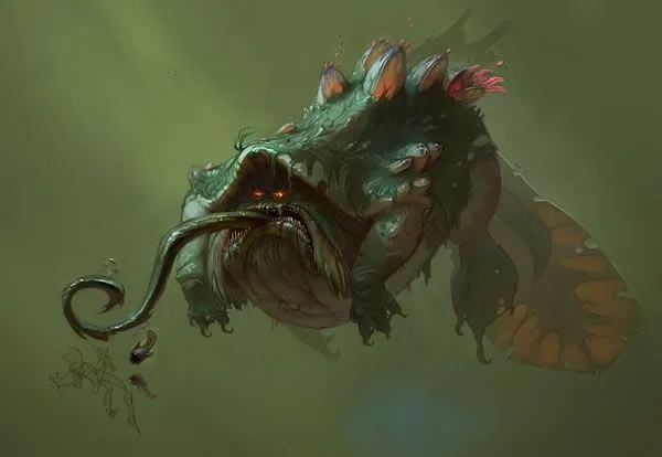 Болотные и лесные существа.
Sam Nielson, иллюстрации