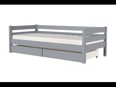 Кровать "Глория" антрацит с ящиками (Бравомебель)