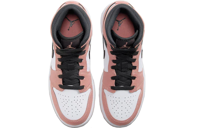 баскетбольные кроссовки Nike (GS) Air Jordan 1 Mid Pink Quartz 555112-603