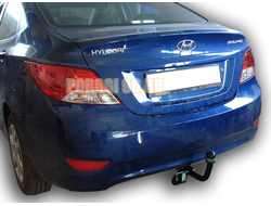 Фаркоп Лидер-Плюс для Hyundai Solaris/Kia Rio 2010-2017