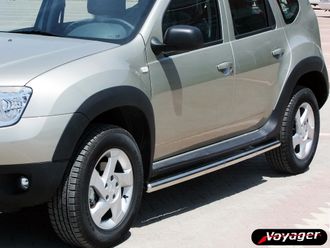 Пороги Renault Duster (2010-н.в.), трубы, Voнager (Турция)