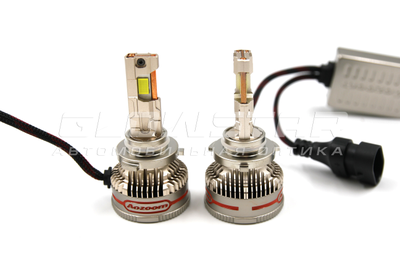 Aozoom P15 HB3-HB4-HIR2 (9005/9006/9012) с вентилятором, 12V 85W 10000Lm (комплект, 2шт)