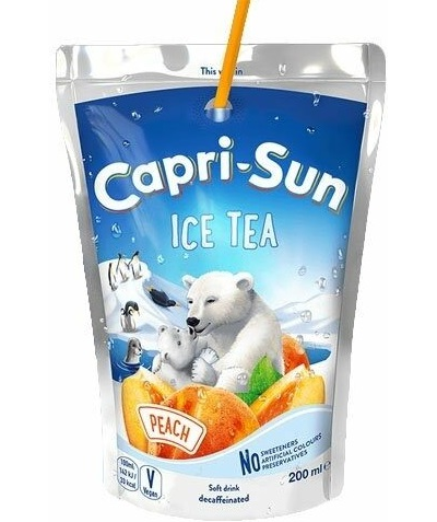 Фруктовый сок Капри-Сан Айс Ти 200мл (10)*4
