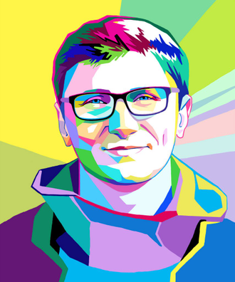 Портреты в стиле WPAP