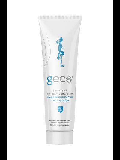 Защитный антибактериальный (кожный антисептик) гель для рук “GECO”