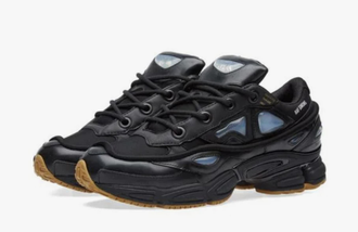 Adidas Raf Simons x Ozweego 2 Black (Черные) сбоку
