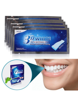ОТБЕЛИВАЮЩИЕ ПОЛОСКИ ДЛЯ ЗУБОВ 3D WHITE WHITESTRIPS ОПТОМ