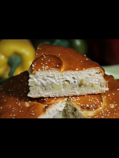 Мини пирог с Картофелем и грибами (500гр)