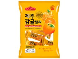 Ilkwang JEJU MANDARIN JELLY / Конфета желейная со вкусом мандарина (280 г)