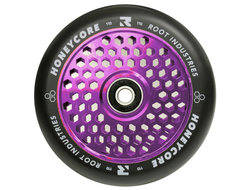 Продажа колес Root Industries Honeycore (Black/Purple) для трюковых самокатов в Иркутске