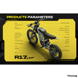 Электромотоцикл питбайк Coswheel R17