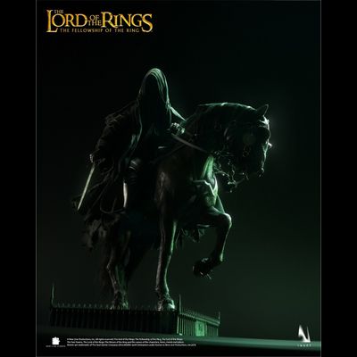 Назгул на коне (Властелин Колец, Lord of the Rings)  - Коллекционная фигурка 1/6 THE LORD OF THE RINGS: THE FELLOWSHIP OF THE RING - Ringwraith Premium Edition (Ag-A013D1) - INART