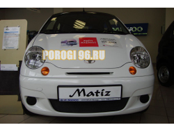 Защита радиатора Daewoo Matiz black