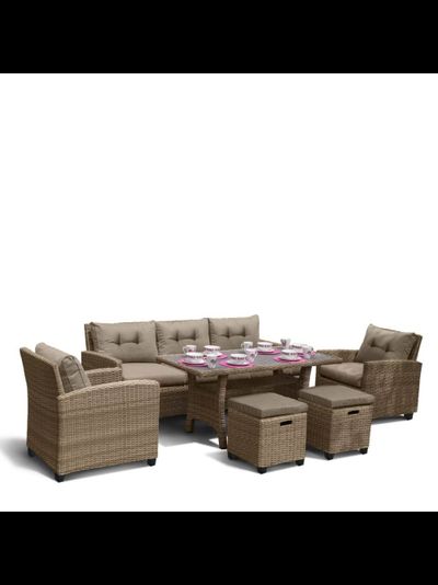 Комплект плетеной мебели AFM-310B Beige/Grey