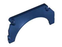 Technic, Panel Car Mudguard Arched #32 11 x 2 x 5 Straight Top, Dark Blue (2509 / 6437967)