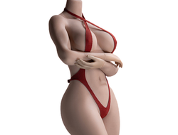 СУПЕР-ПОДВИЖНОЕ БЕСШОВНОЕ ЖЕНСКОЕ ТЕЛО (ТЕЛОИД) 1/6 PLLB2023-S53A Super Flexible Seamless Female Body Figure - PHICEN (TBLeague)