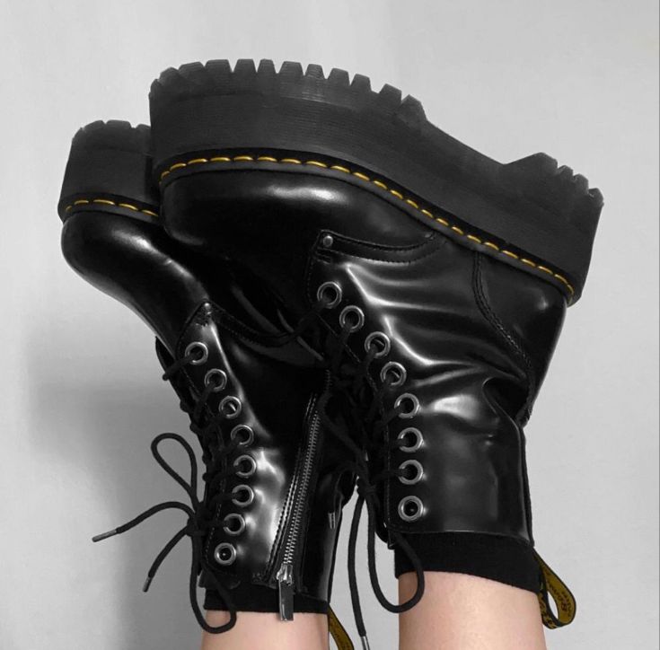 dr martens на платформе