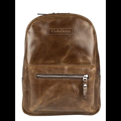 Женский кожаный рюкзак Anzolla cognac (арт. 3040-03)