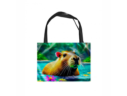 Сумка-шоппер горизонтальная Капибара, Kapibara-san №34