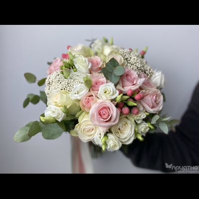 Букет невесты &amp; Бутоньерка 1315