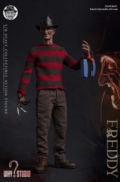 Фредди Крюгер (серия "Кошмар на улице Вязов") - Коллекционная фигурка 1/6 Freddy action figure (WS019) - WHY STUDIO
