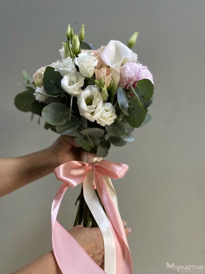 Букет невесты & Бутоньерка № 1319