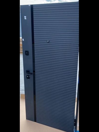 I-DOORS (РОССИЯ).  СТАЛЬ 1,5 мм/ ТРЕХКОНТУРНАЯ/ 2МДФ/ ГОРИЗОНТАЛЬ НЕО/ ГРАФИТ-ЭМАЛИТ БЕЛЫЙ/ ПОВЫШЕННАЯ ВЗЛОМОСТОЙКОСТЬ