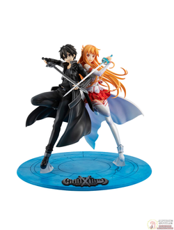 Фигурка 1/7 Асуна и Кирито (Asuna, Kirito SAO 10th Anniversary)